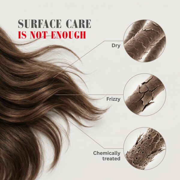 Home Treatment No. 3 – intensive hair repair and hydration treatment for stronger, healthier strands.