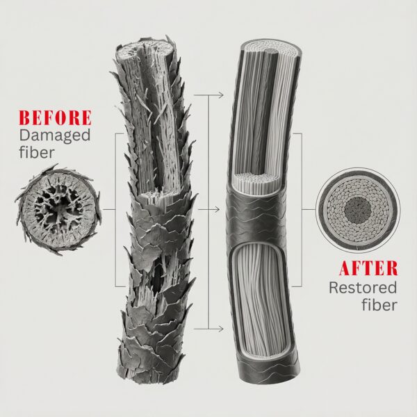 Home Treatment No. 3 – intensive hair repair and hydration treatment for stronger, healthier strands.