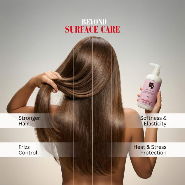 Home Treatment No. 3 – intensive hair repair and hydration treatment for stronger, healthier strands.