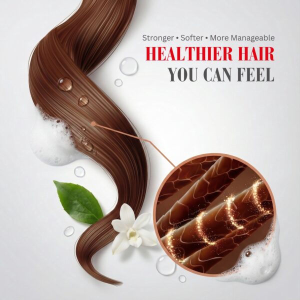 Home Treatment No. 3 – intensive hair repair and hydration treatment for stronger, healthier strands.